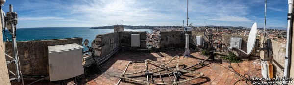 Du toit de la Tour Sarrazine (Antibes)