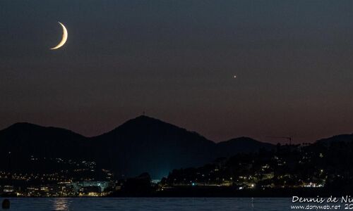 Coucher Lune - Venus  14.09.2026