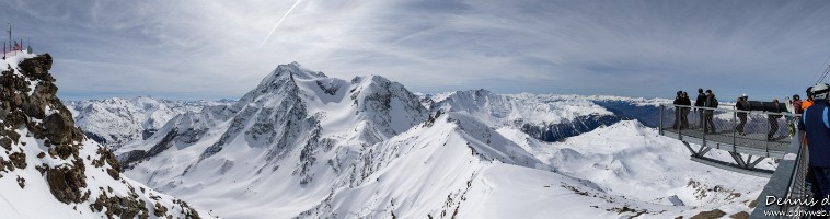 2023.03.21 Le Mont Pourri depuis l'Aiguille Rouge (20 images)